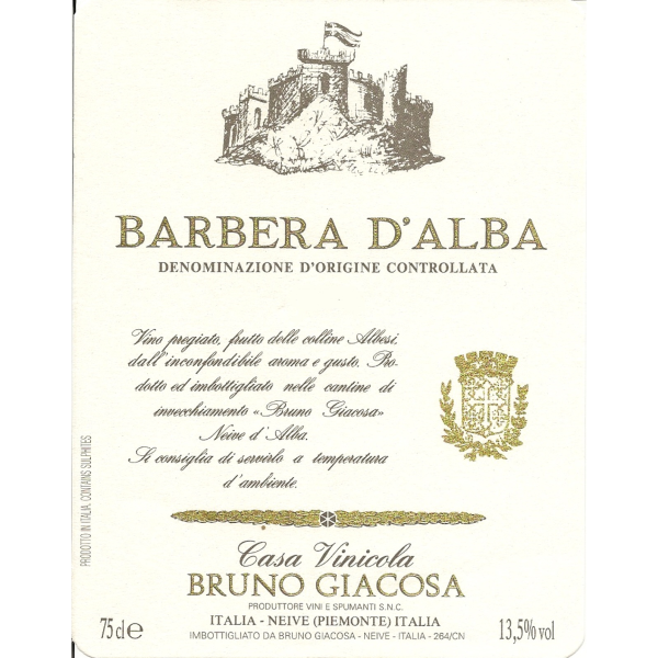 Bruno Giacosa - Barbera d'Alba